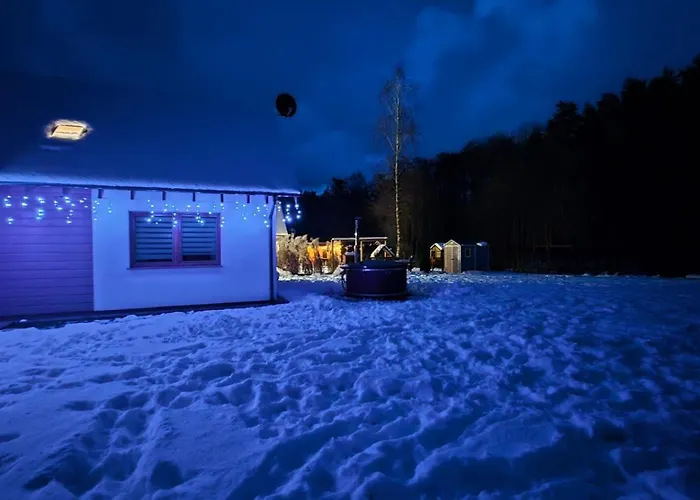 Lipowy Balia-jacuzzi Nyaraló Sasino